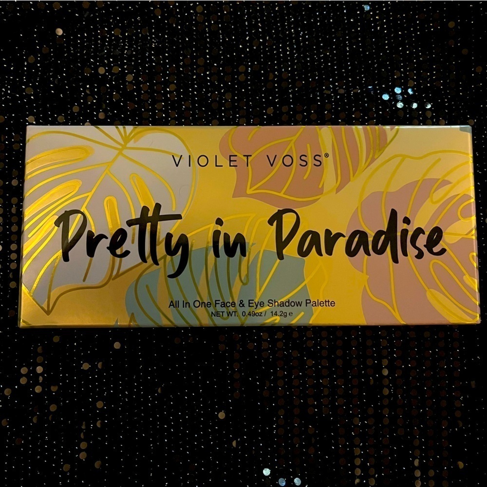 Violet Voss / Pretty In Paradise Face & eye Shadow Palette / NIB